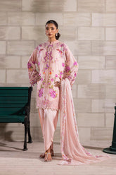Unstitched 3 Piece Lawn Suit